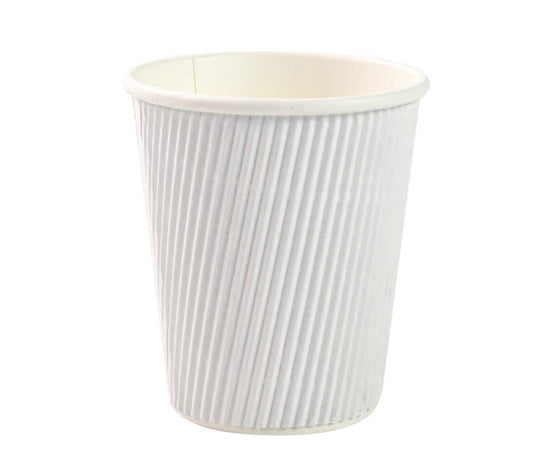 Coffee Ripple Cup 350ml Brown/ White/ Black