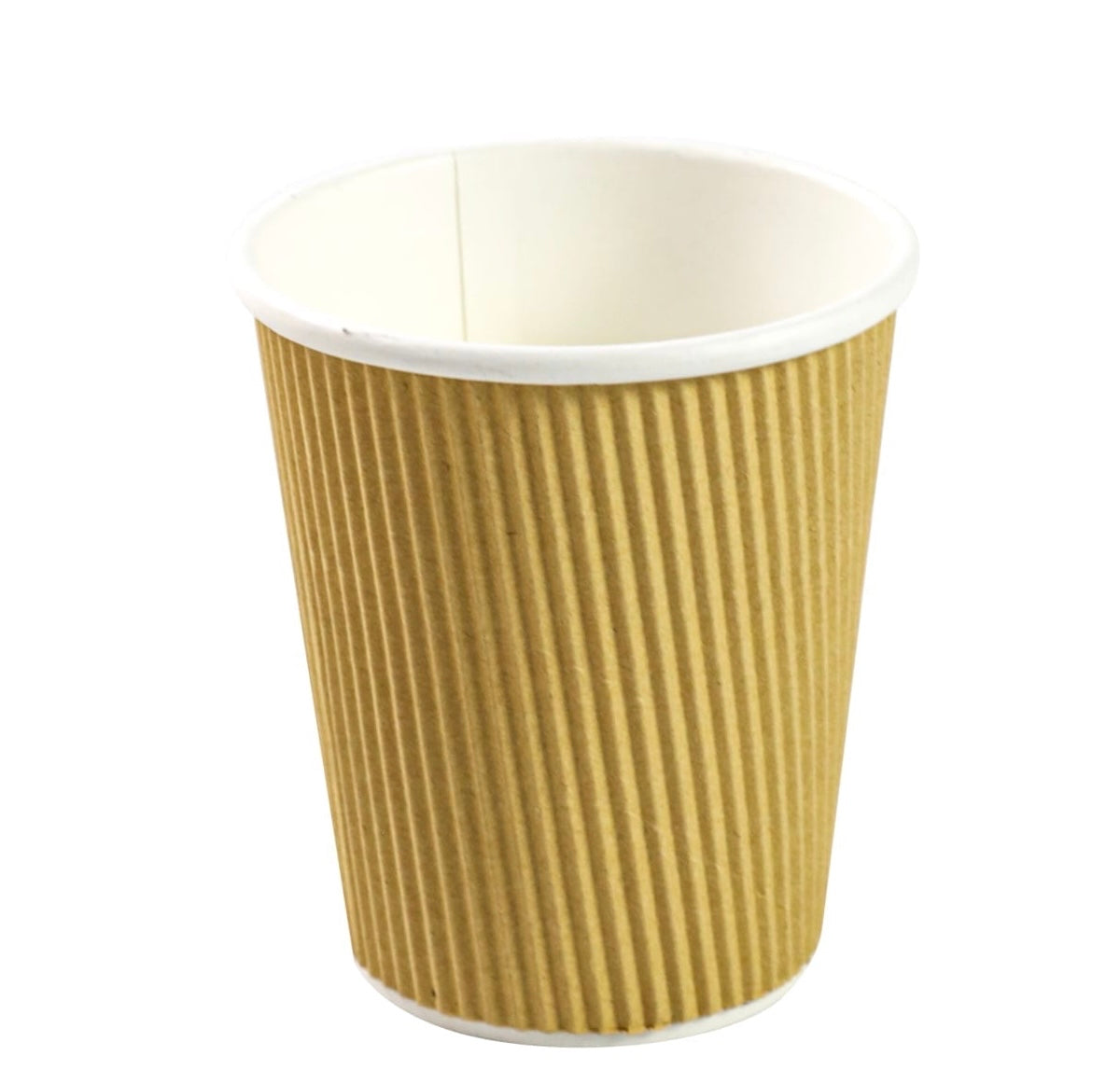 Coffee Ripple Cup 250ml Brown/ White/ Black