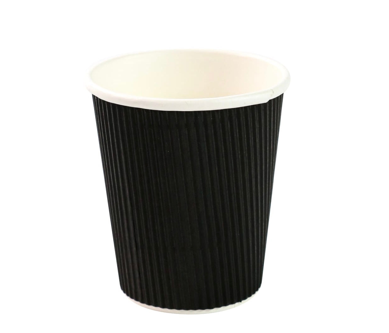 Coffee Ripple Cup 350ml Brown/ White/ Black