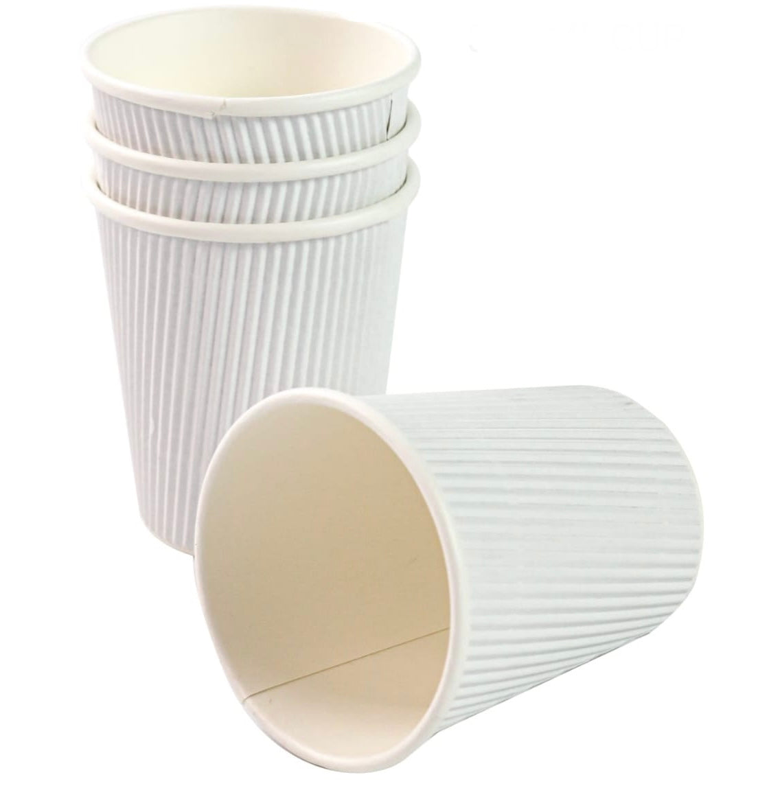 Coffee Ripple Cup 250ml Brown/ White/ Black