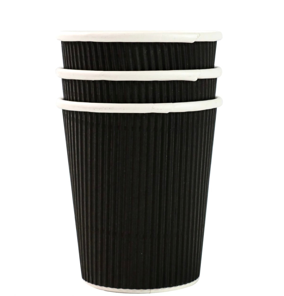 Coffee Ripple Cup 250ml Brown/ White/ Black